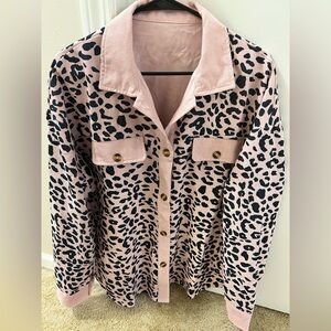 Leopard Print Women's Jacket